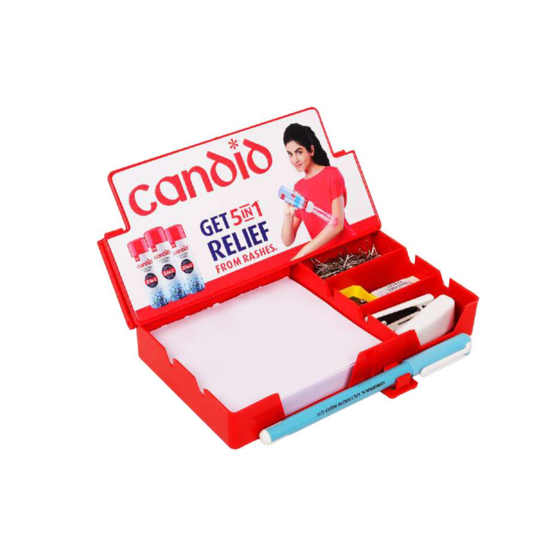 Chit Pad with 150 Pages, Pen & Stationery Holder - Image 2